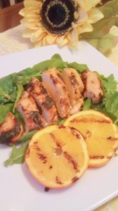 Grilled Chicken a l'Orange