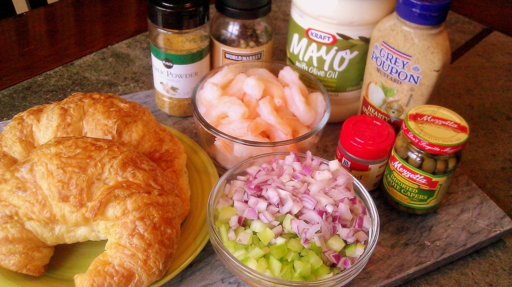 Shrimp Salad Croissant Ingredients