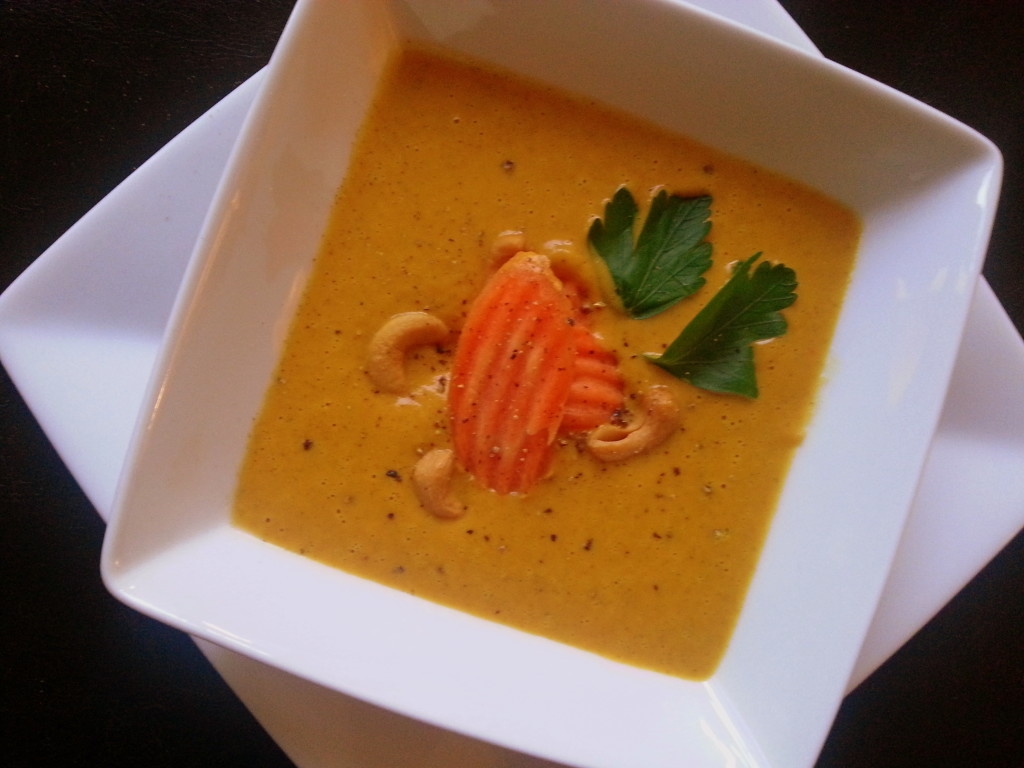 Coconut Curry Carrot Soup