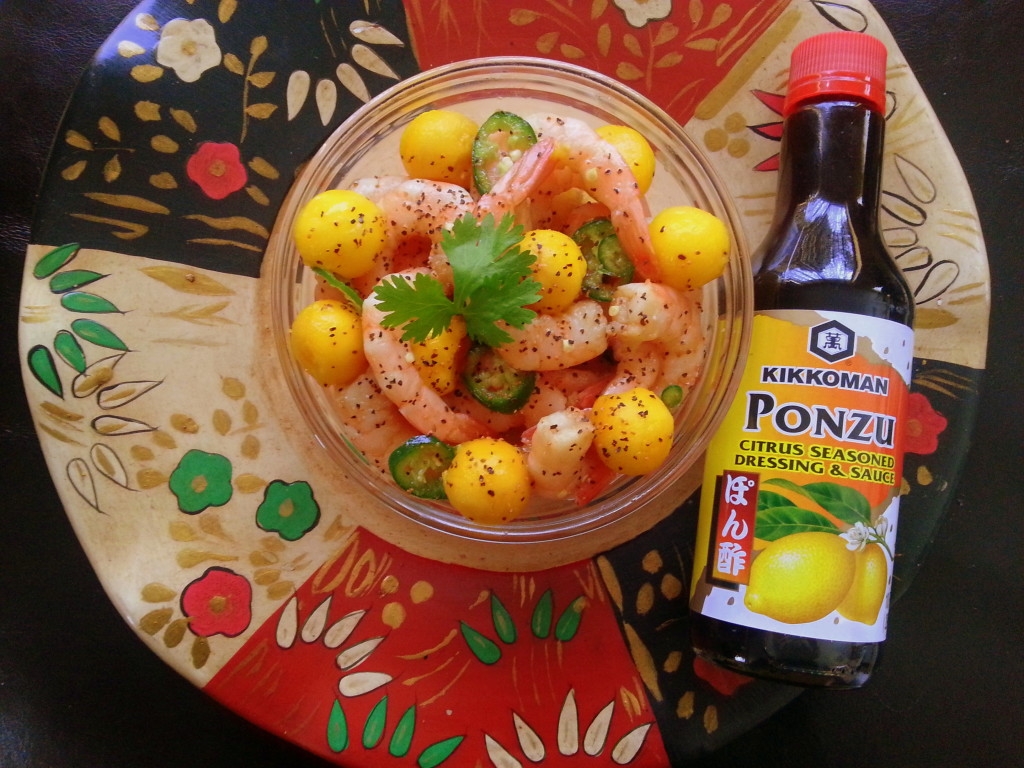 Ceviche with Kikkoman Ponzu Lime Sauce