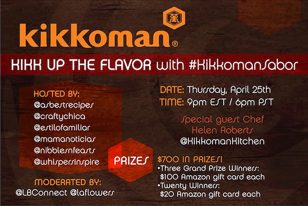 #KikkomanSabor Twitter Party