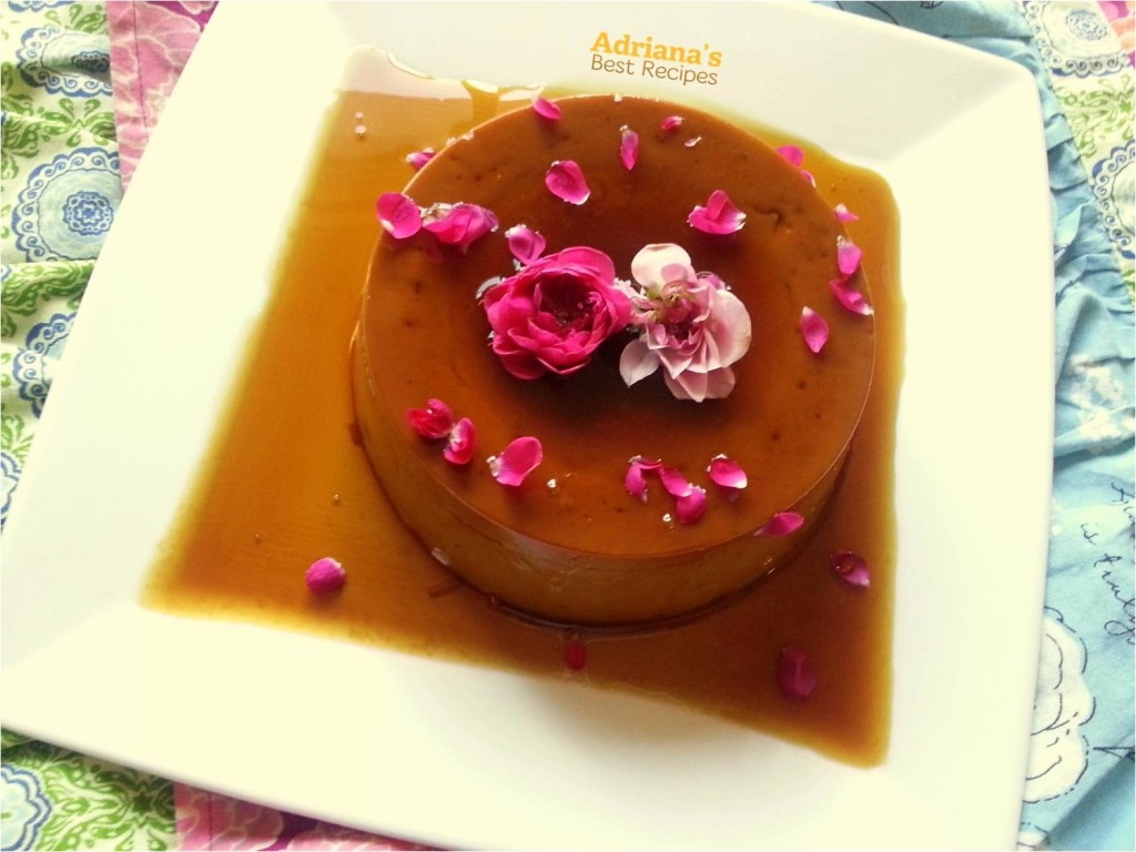 Flan de Rosas