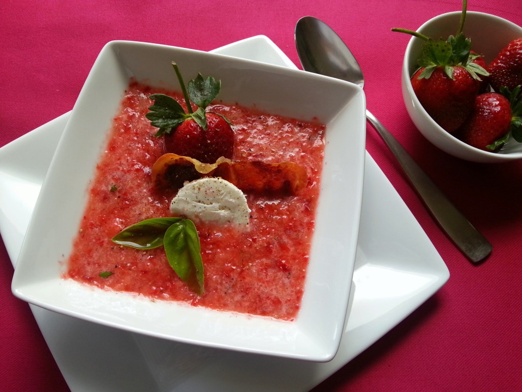 Strawberry Chilled Soup
