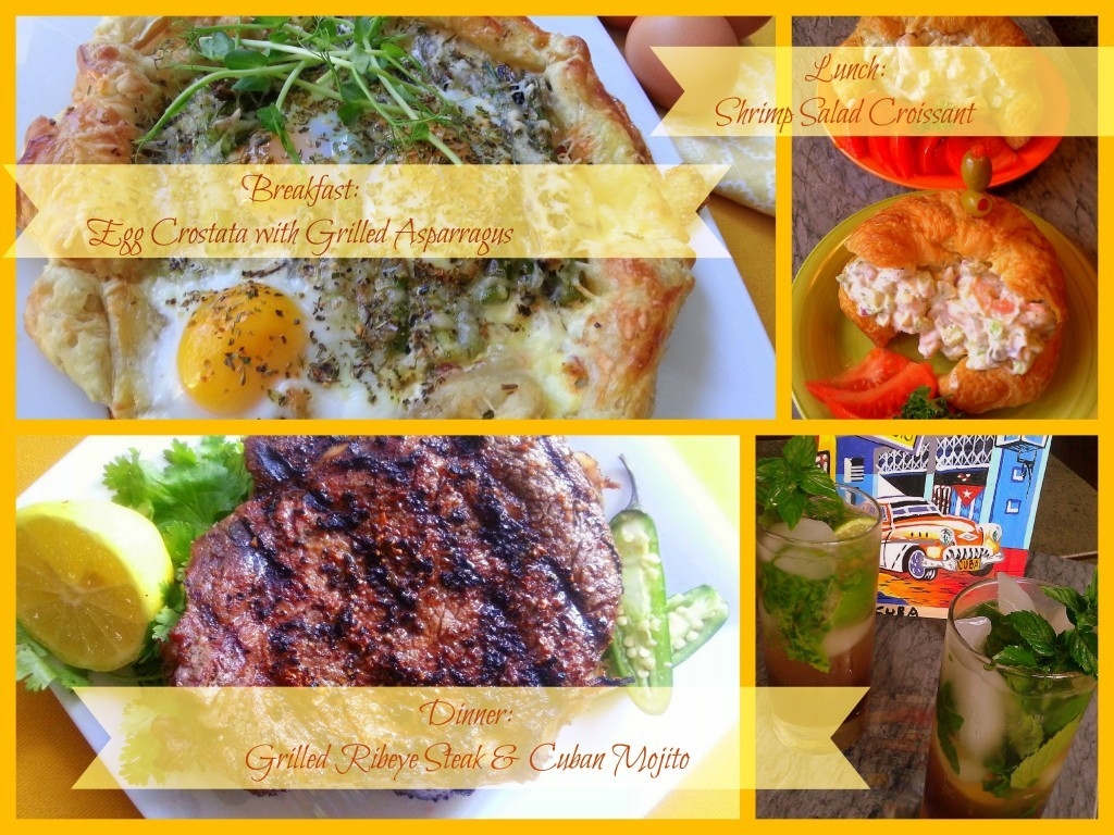 Fathers Day Menu