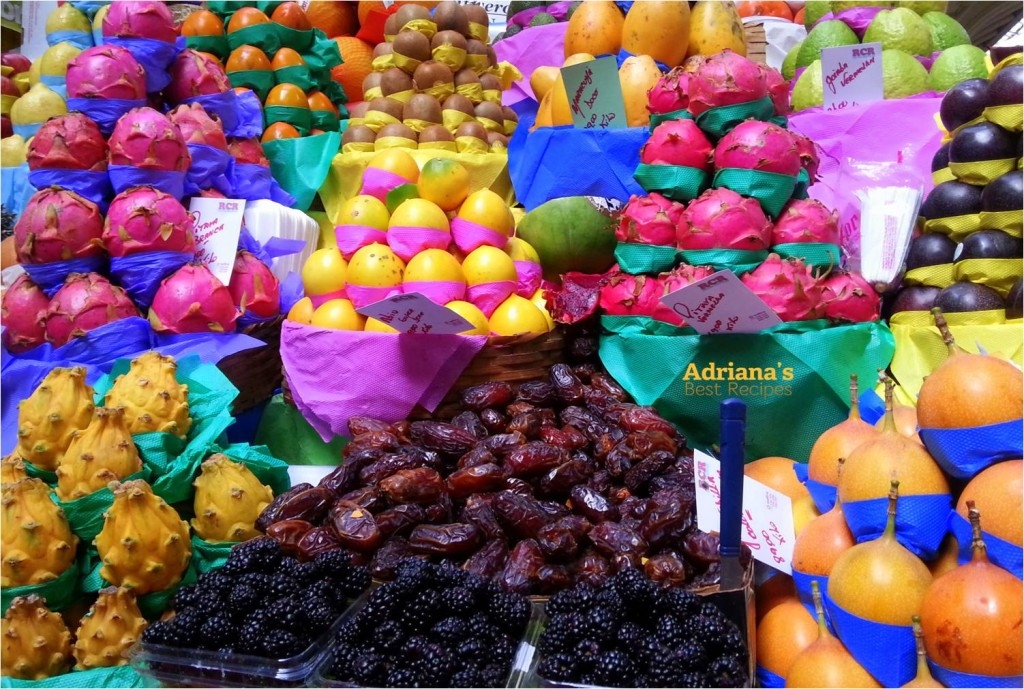 Foto tomada en el Mercado Municipal de Sao Paulo, Brasil. No hay nada mejor que la fruta fresca