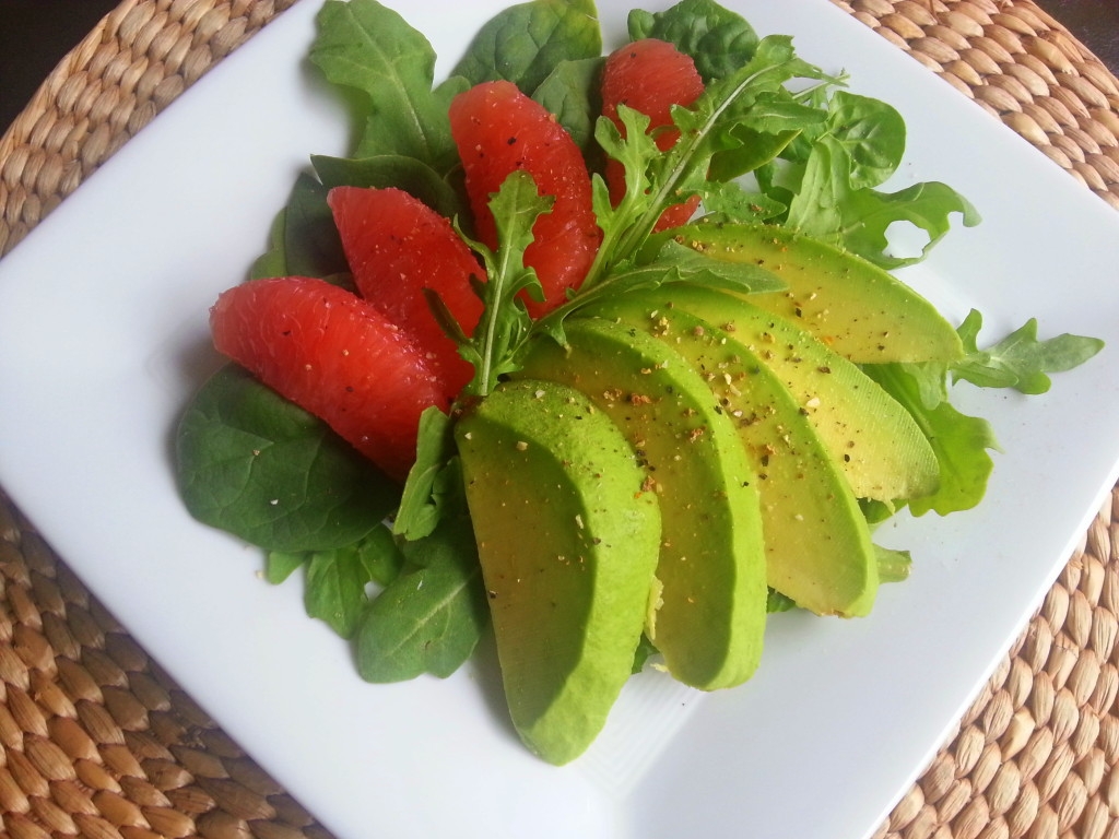 Healthy salad using creamy delicious Avocados from Mexico #ILoveAvocados