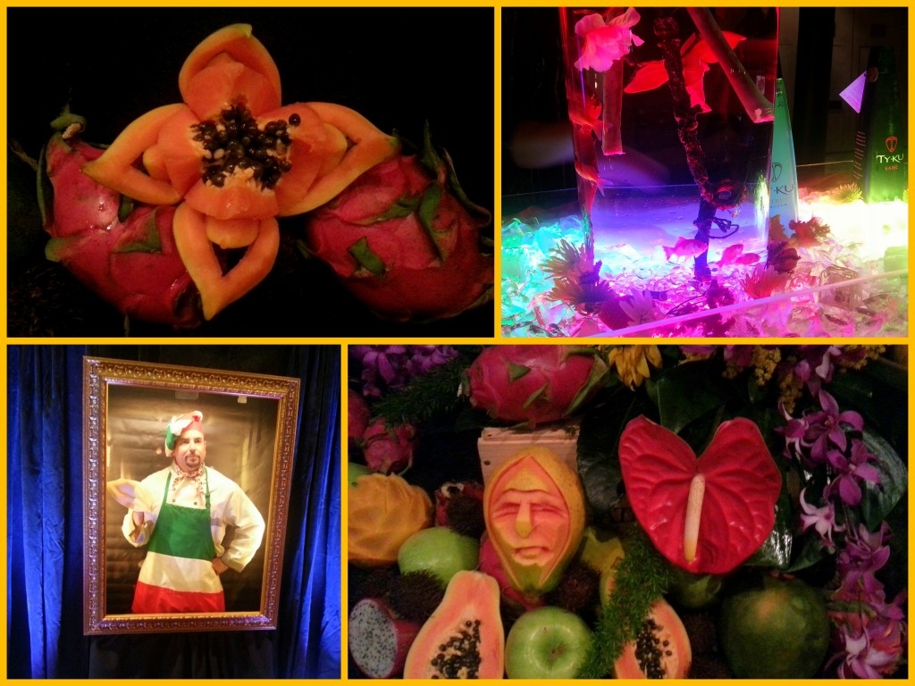 Creative displays at Taste of the Nation #OrlTaste