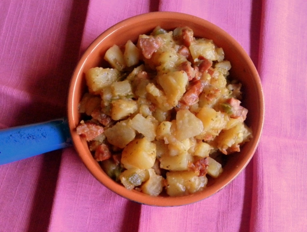 Papas con Chorizo