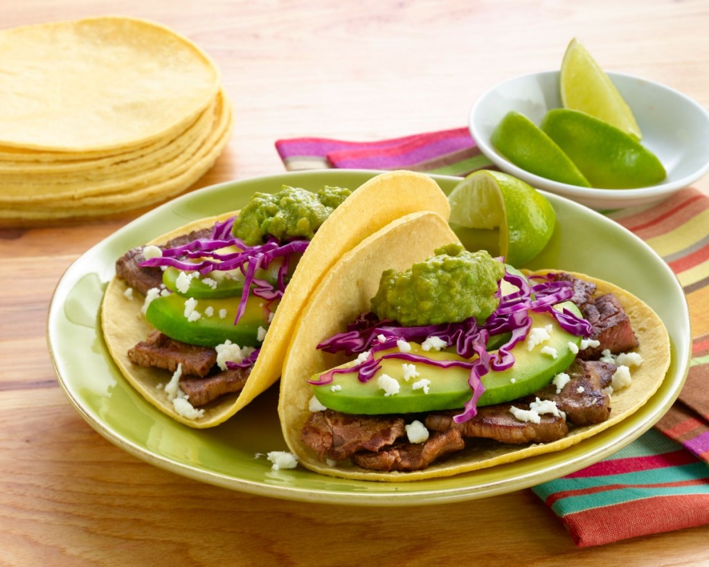 Grilled Beef Tacos and Pomegranate - Adriana's Best Recipes