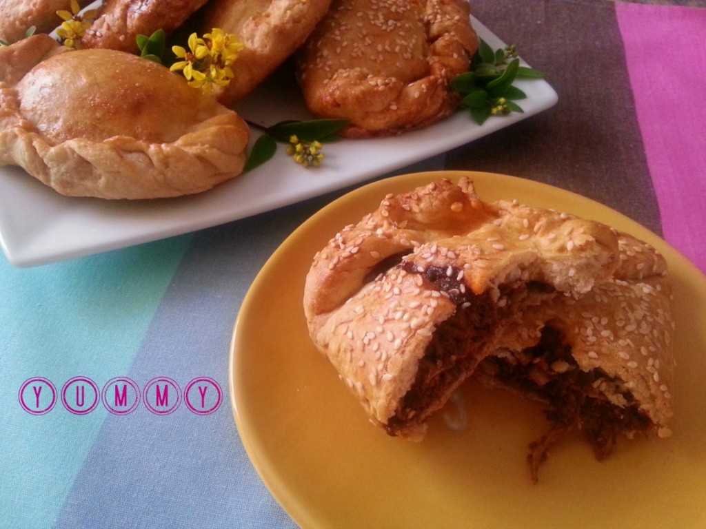 Mole Empanadas serving suggestion #ABRecipes 