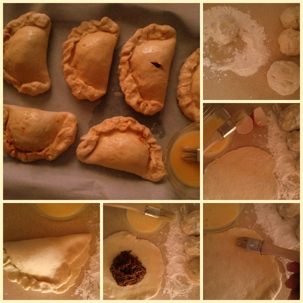 Process to make mole empanadas #ABRecipes