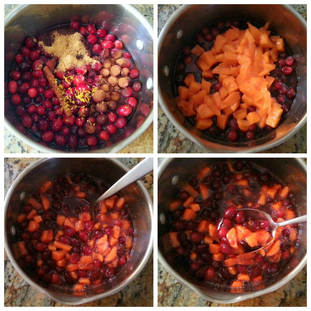 How to make cranberry sauce with persimmon #ABRecipes