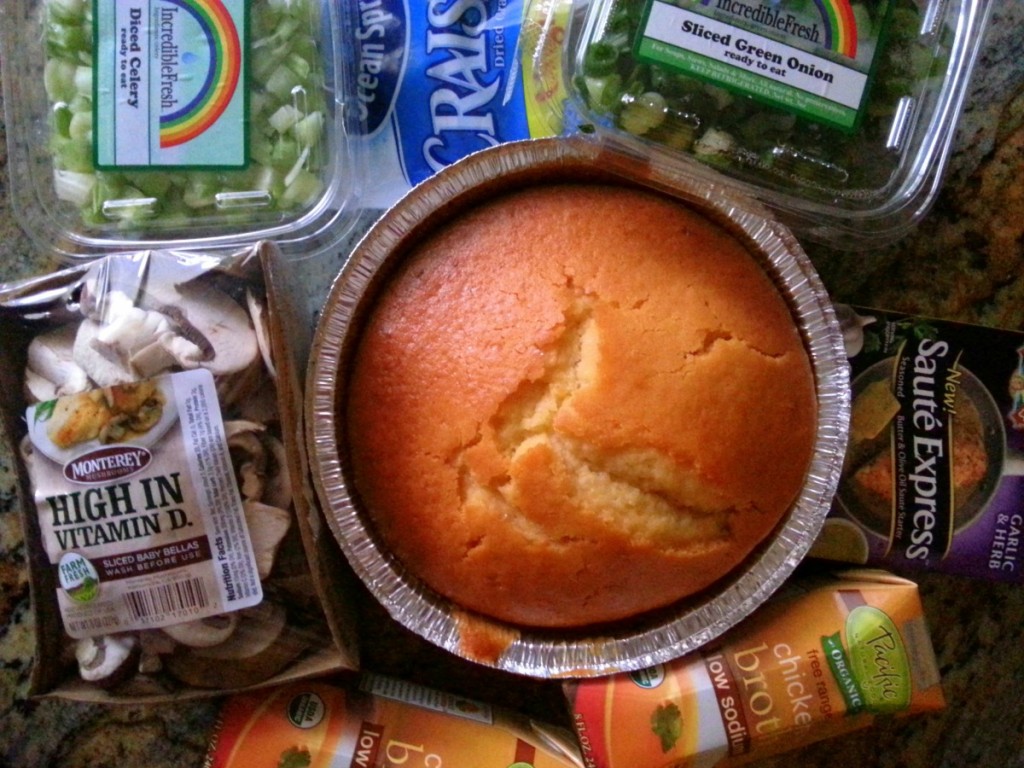 Ingredients for Homemade Cornbread Stuffing #ABRecipes