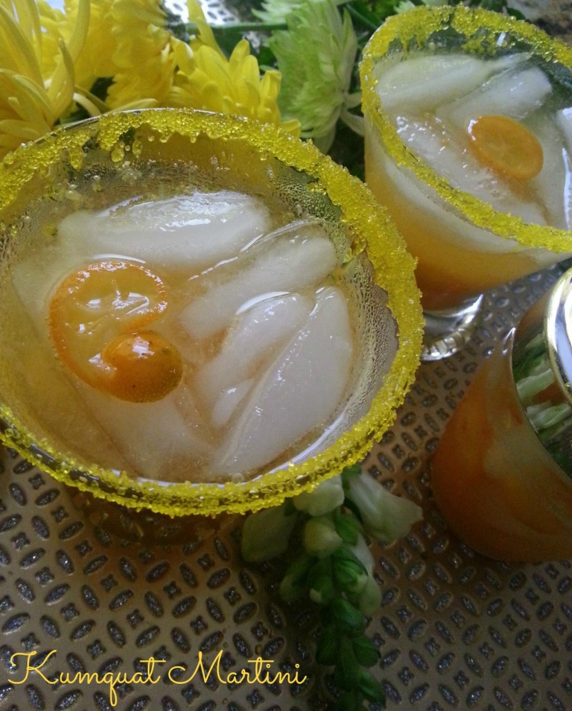 Kumquat Martini #ABRecipes