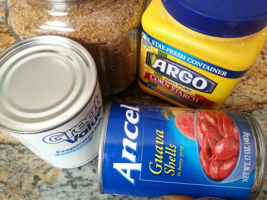 Ingredients for making Guava Atole #ABRecipes