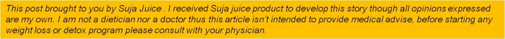 Disclosure for Suja Juice