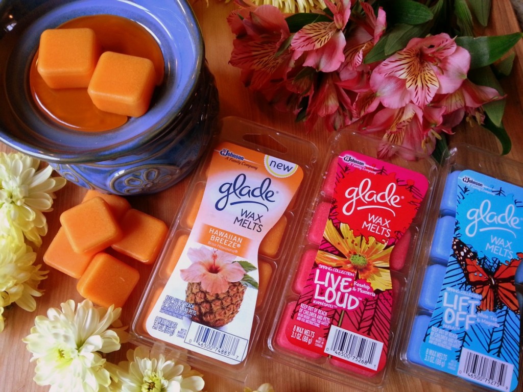 The Glade® Wax Melts fragrances are blended with high quality essential oils #MeltsBestFeelings #shop
