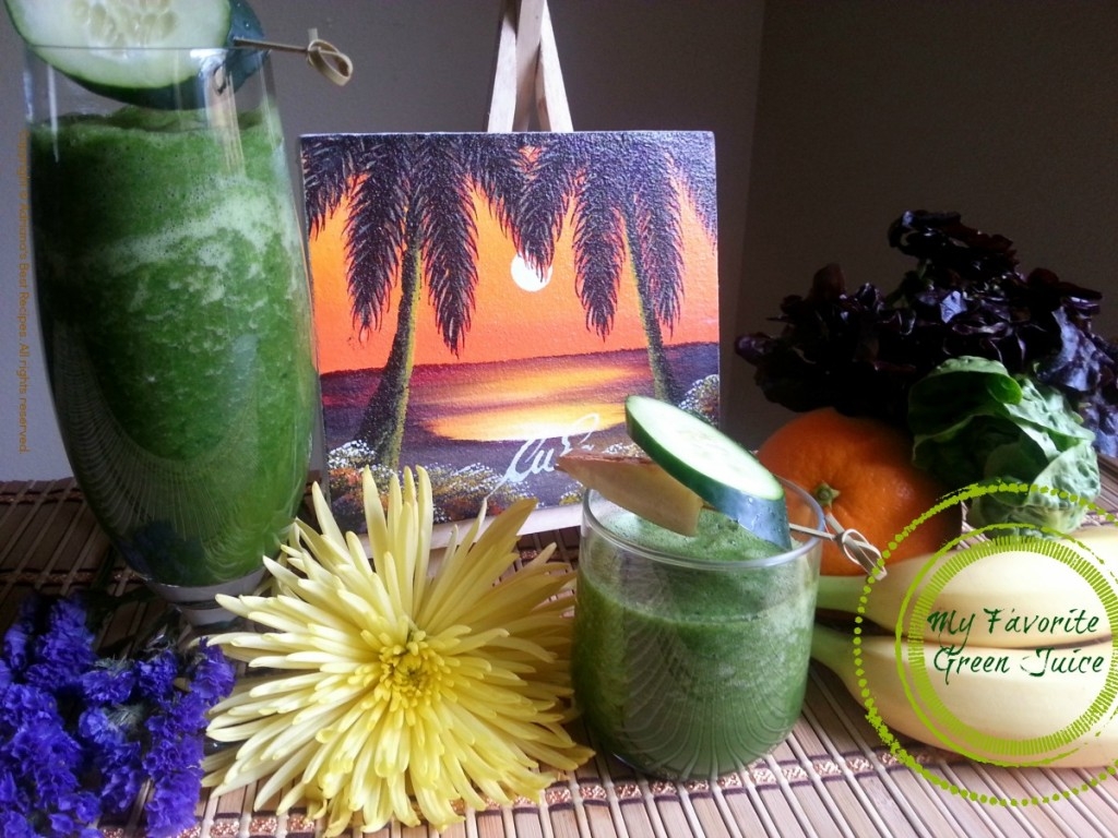 My Favorite Green Juice #ABRecipes