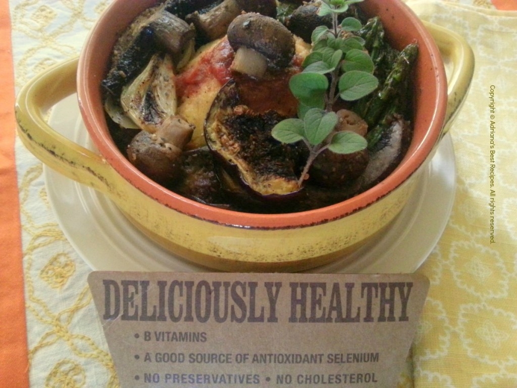 Roasted Mushroom Veggie Bowl, Deliciously Healthy #MushroomMakeover