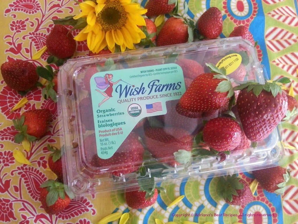 Wish Farms Organic Strawberries #WishFarms