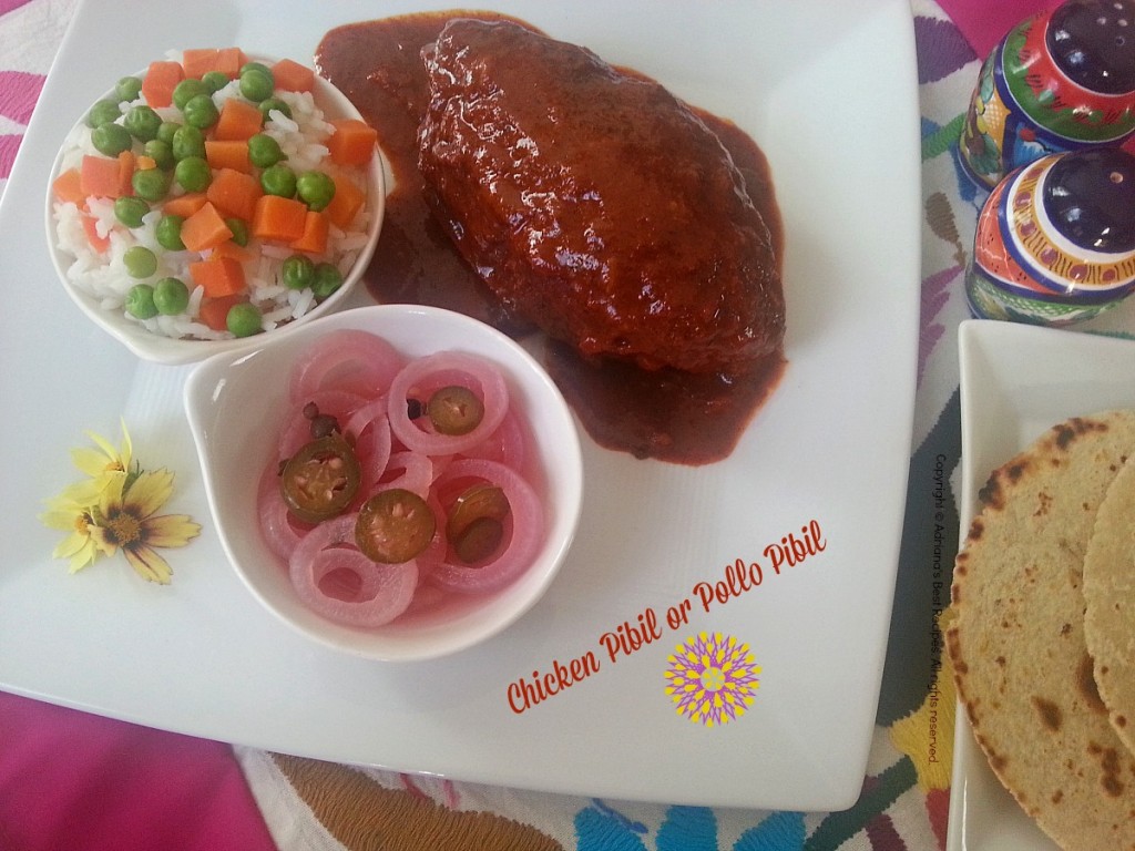 Chicken Pibil or Pollo Pibil #ABRecipes Chicken Pibil or Pollo Pibil #ABRecipes