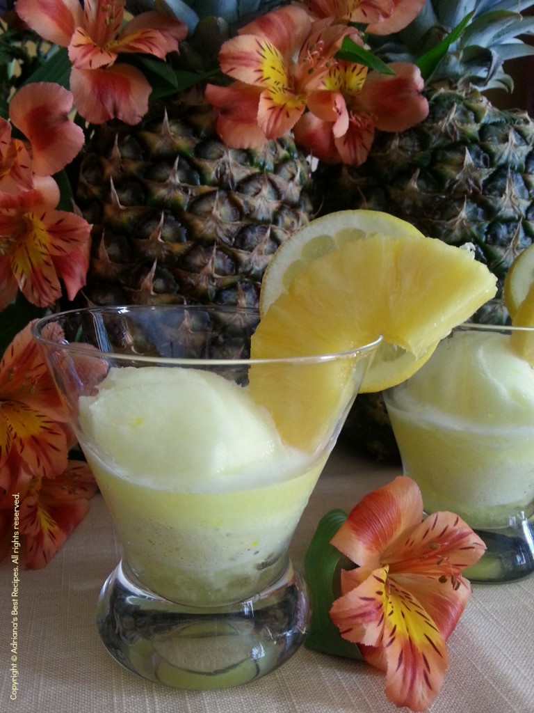 Frozen Pineapple Margarita for Earth Day Celebration #CasaNobleTequia #ABRecipes