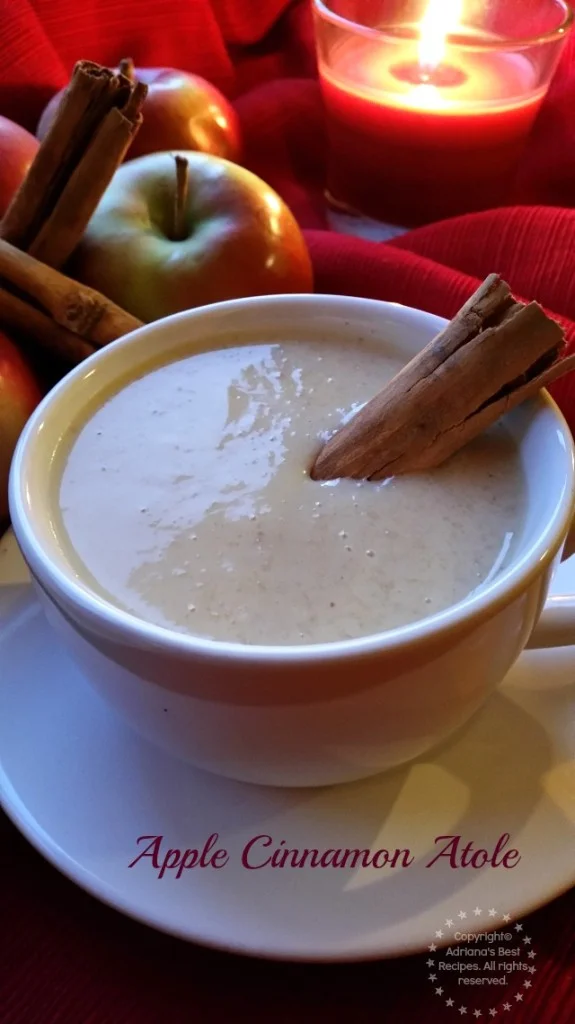 Apple Cinnamon Atole Recipe for the Holidays #GladeHolidayMood #ad