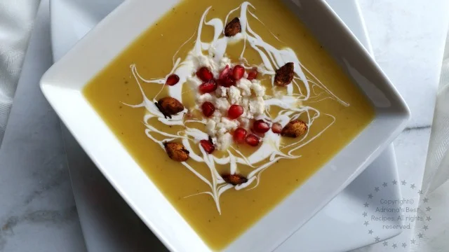 Coconut Acorn Squash & Carrot Soup