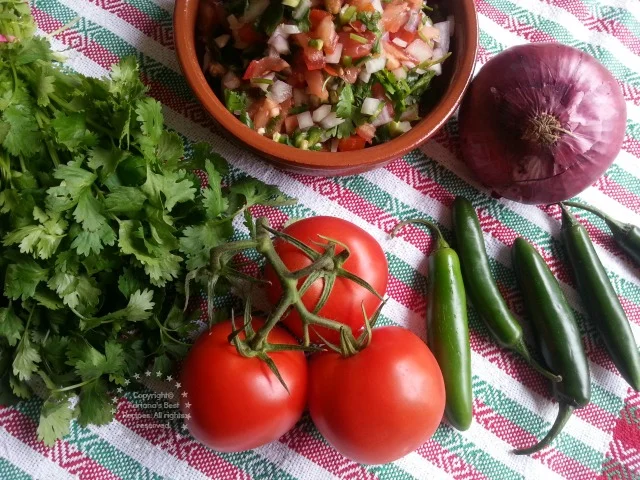 Salsa mexicana o pico de gallo clásico ⋆ Larousse Cocina