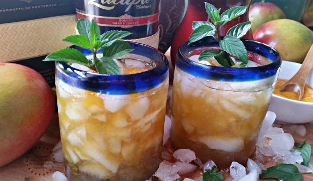 Rum Mango Mint Julep