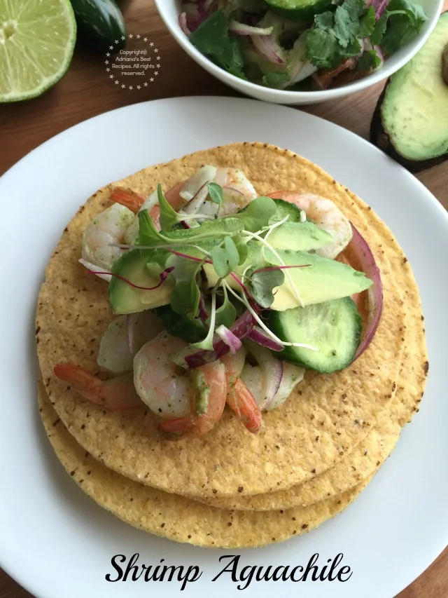 Shrimp Aguachile - Adriana's Best Recipes