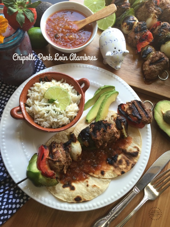 Chipotle Pork Loin Alambres - Adriana's Best Recipes