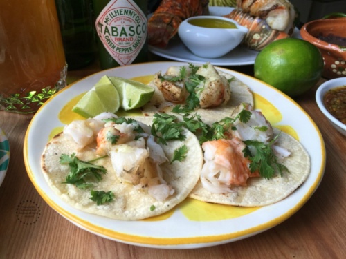 Lobster Tacos Inspired in Baja Cuisine - Adriana's Best Recipes