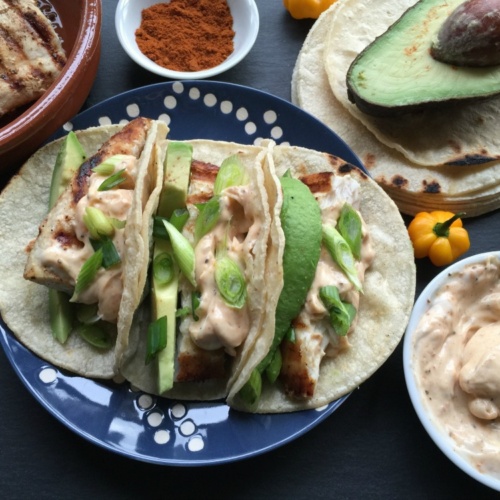 Spicy Mayo Fish Tacos Recipe Adriana S Best Recipes