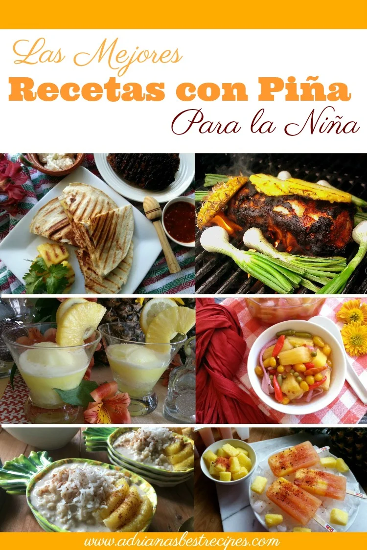 Nuestras Mejores Recetas con Piña Página 1 de 0 - Adriana's Best Recipes