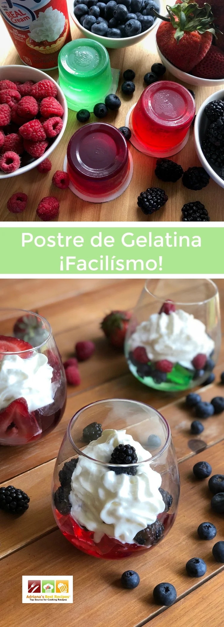 Este es el postre de gelatina más sencillo que haya existido