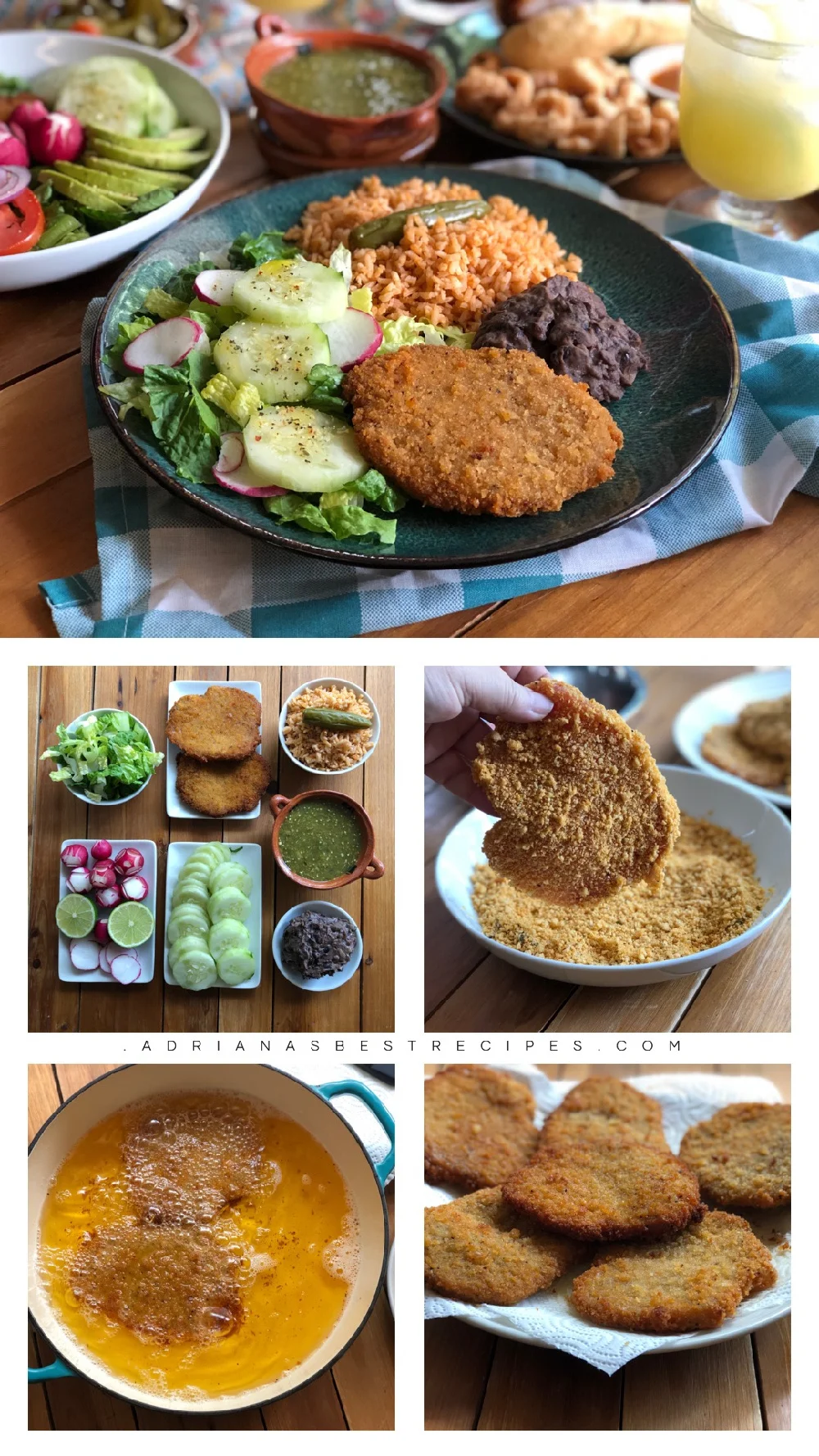 Milanesa de Cerdo, un Platillo Mexicano Casero - Adriana's Best Recipes