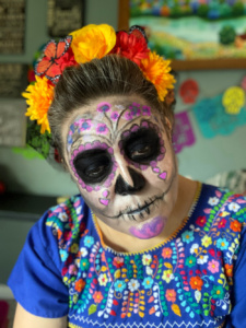 La Catrina Makeup Tutorial For Day Of The Dead - Adriana's Best Recipes